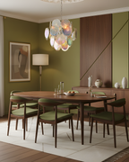 Neuvy Glass Chandelier — product view 9