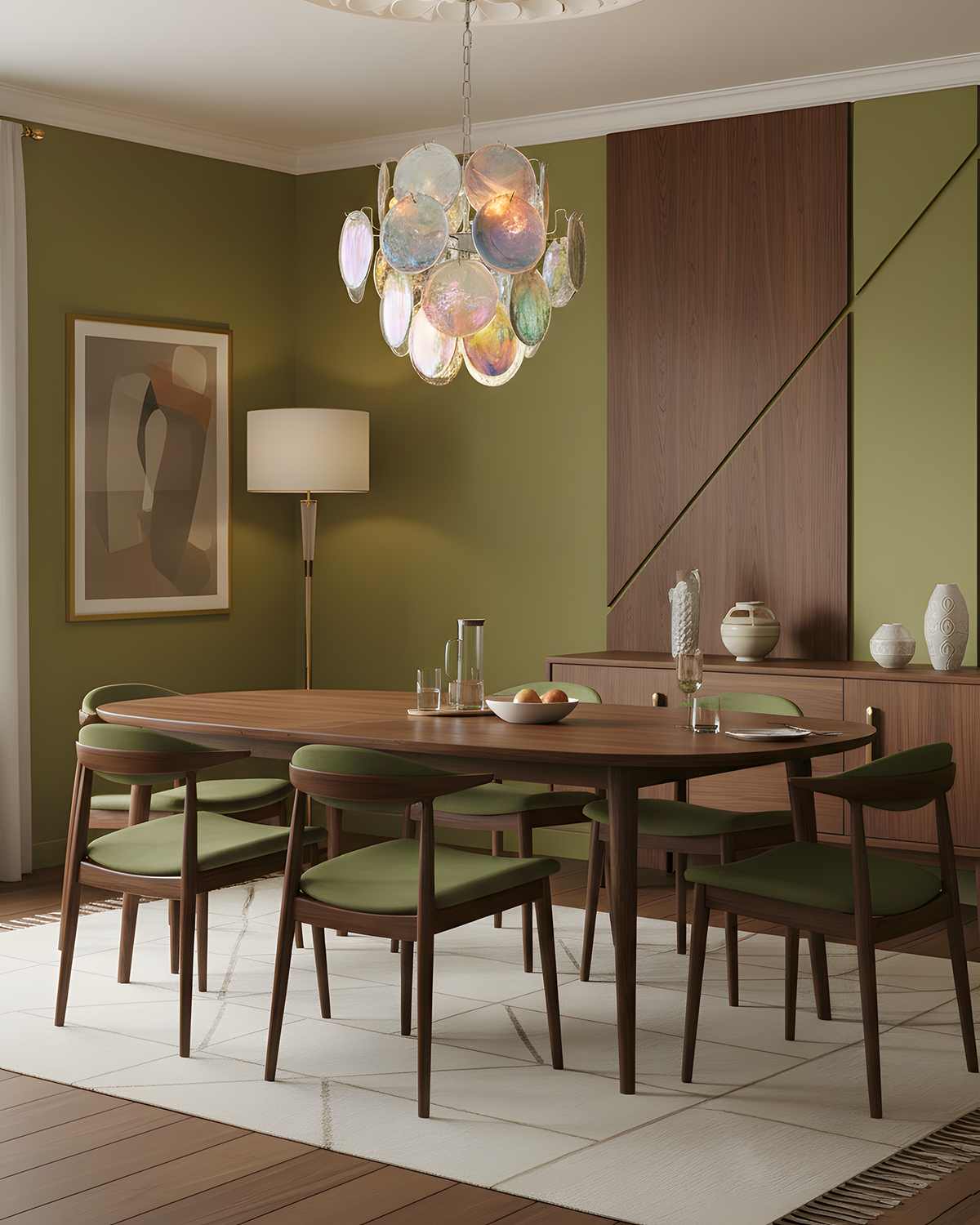 Neuvy Glass Chandelier — product view 9