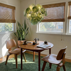 Neuvy Glass Chandelier — product view 10