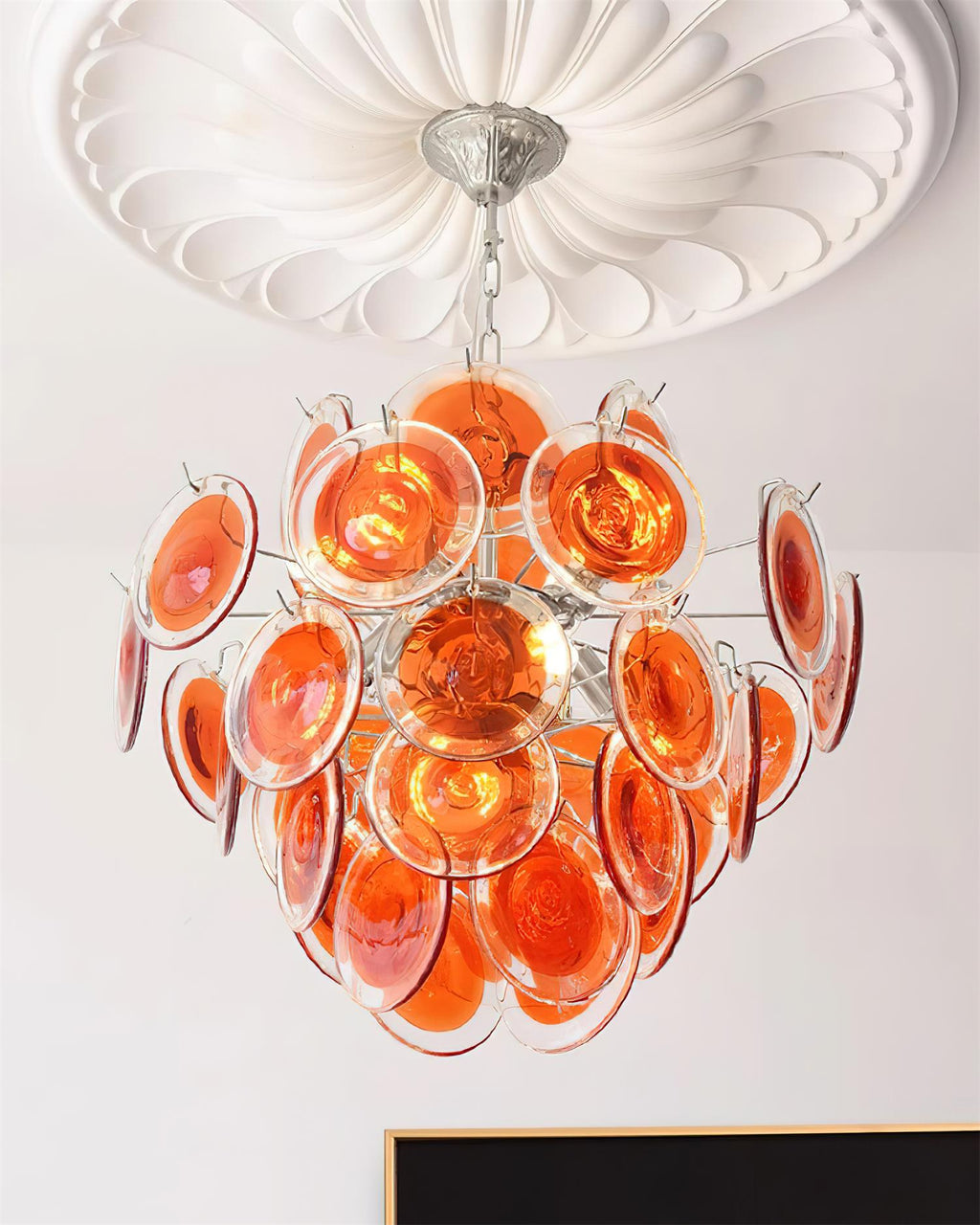 Neuvy Glass Chandelier — product view 15