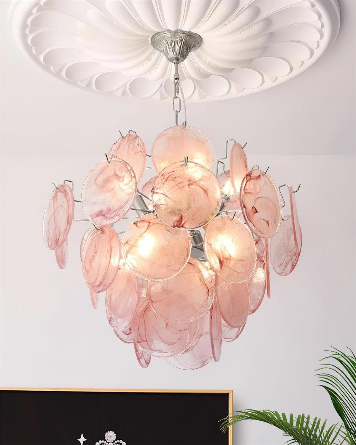 Neuvy Glass Chandelier — product view 16