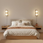 Neptune Travertine Plug In Wall Lamp — product view 11