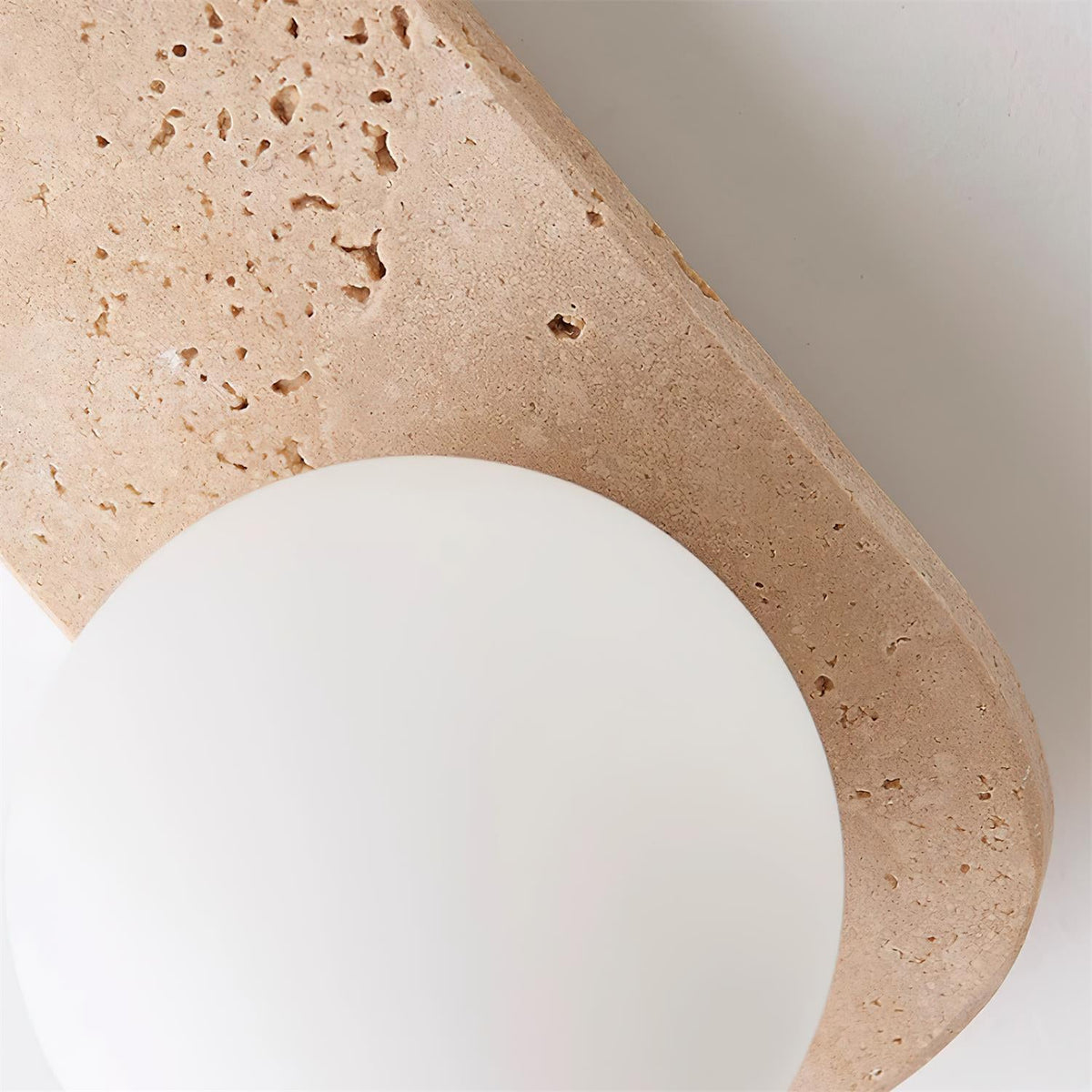 Neptune Travertine Plug In Wall Lamp — product view 23