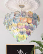 Lelaina Glass Chandelier — product view 2