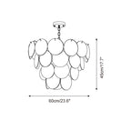 Lelaina Glass Chandelier — product view 6