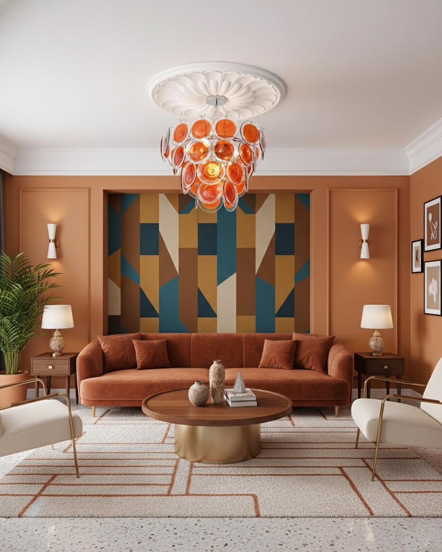 Lelaina Glass Chandelier — product view 8