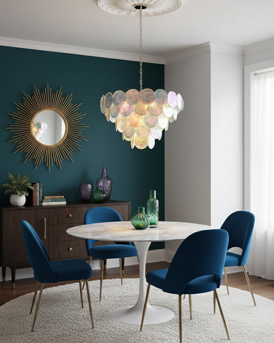 Lelaina Glass Chandelier — product view 9