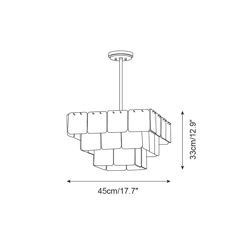 Revelation Glass Chandelier — product view 4