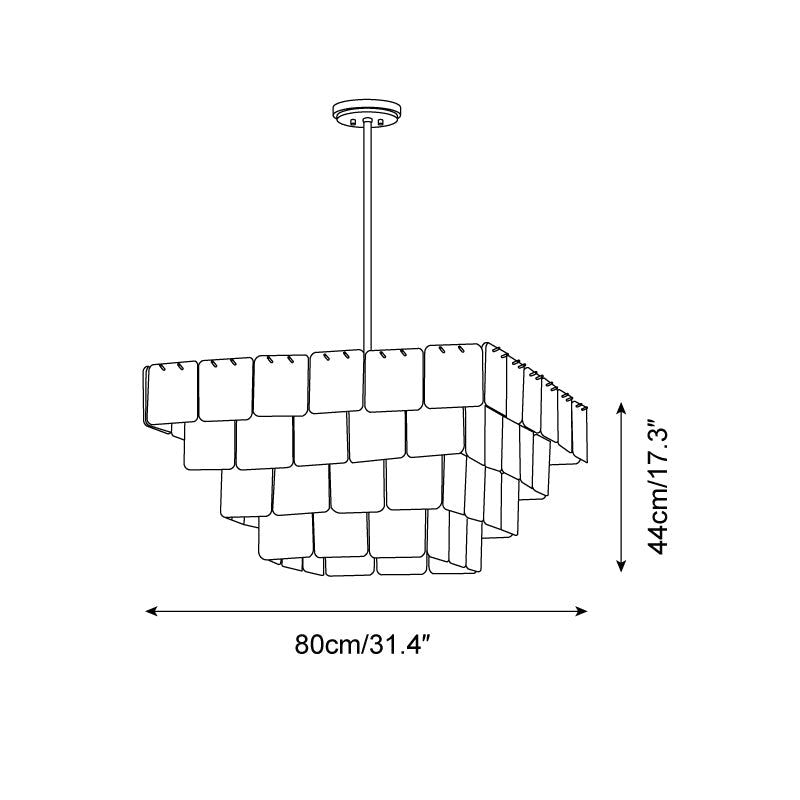 Revelation Glass Chandelier — product view 6