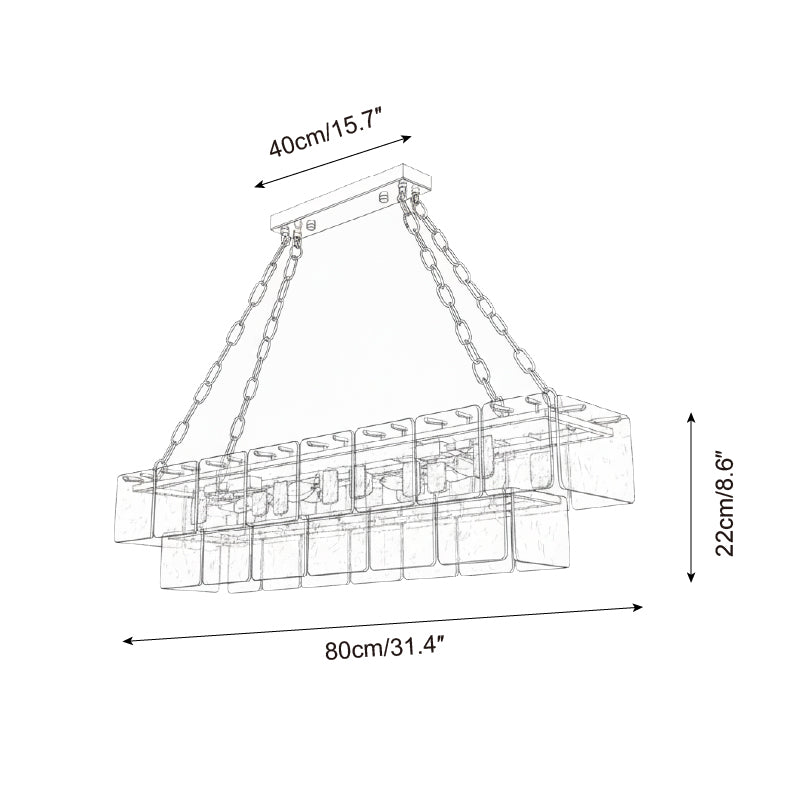 Revelation Glass Chandelier — product view 8
