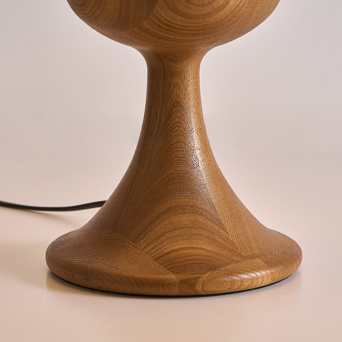 Mensy Wood & Faux Alabaster Table Lamp — product view 10