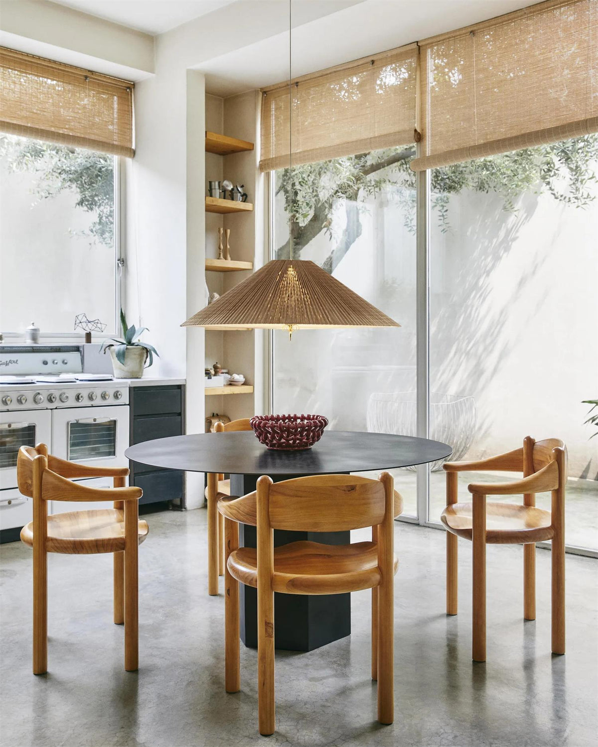 Smilow Bamboo Pendant Lamp — product view 6