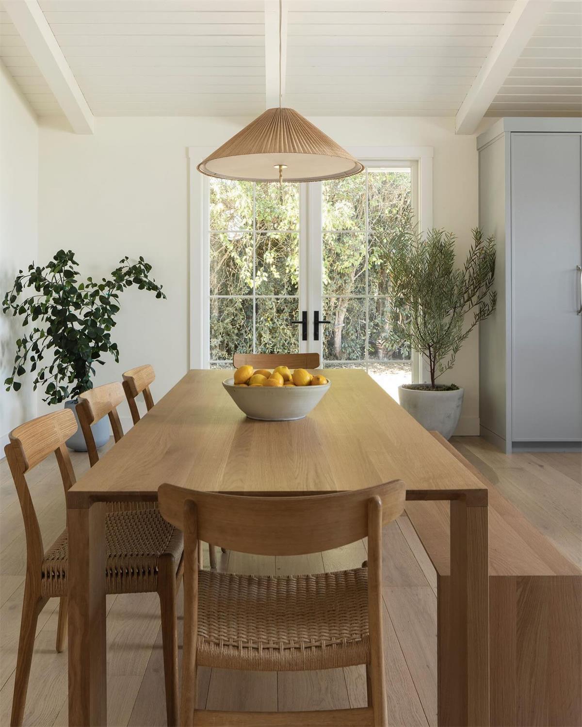 Smilow Bamboo Pendant Lamp — product view 9
