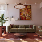 Smilow Bamboo Pendant Lamp — product view 12