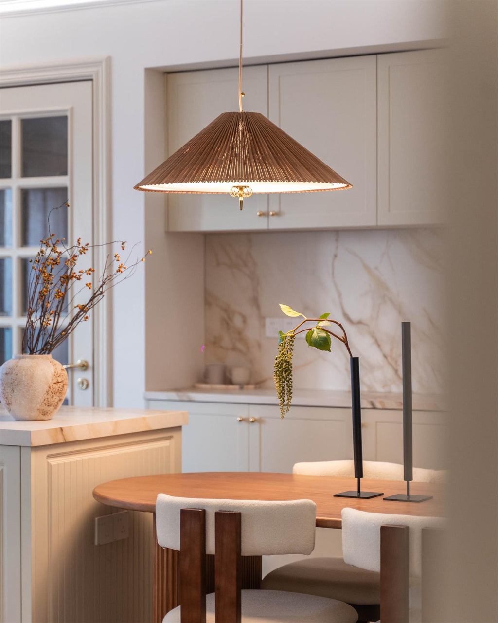 Smilow Bamboo Pendant Lamp — product view 14