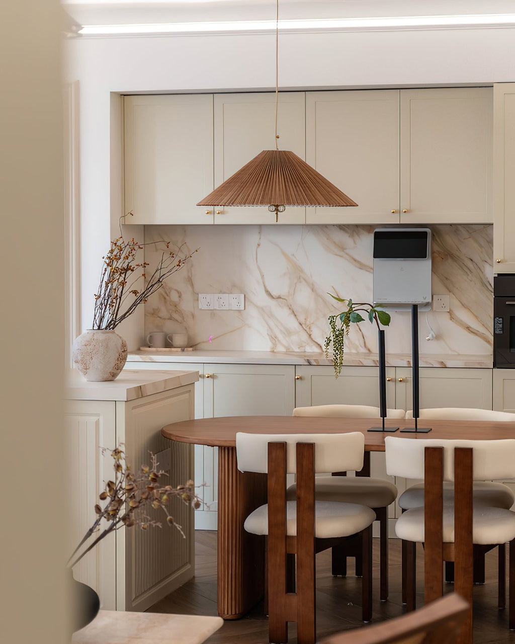 Smilow Bamboo Pendant Lamp — product view 15