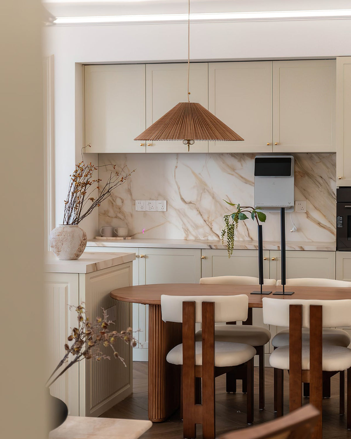 Smilow Bamboo Pendant Lamp — product view 15