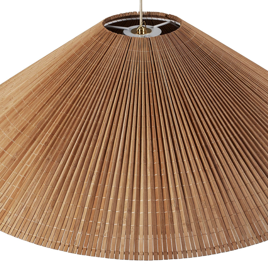 Smilow Bamboo Pendant Lamp — product view 19