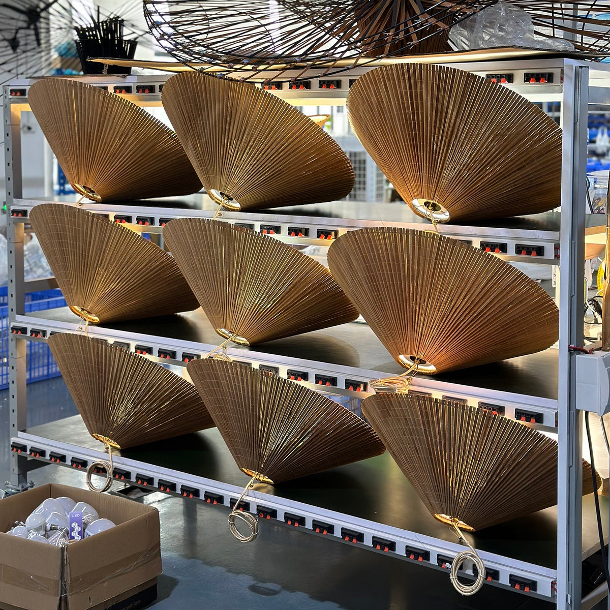 Smilow Bamboo Pendant Lamp — product view 20