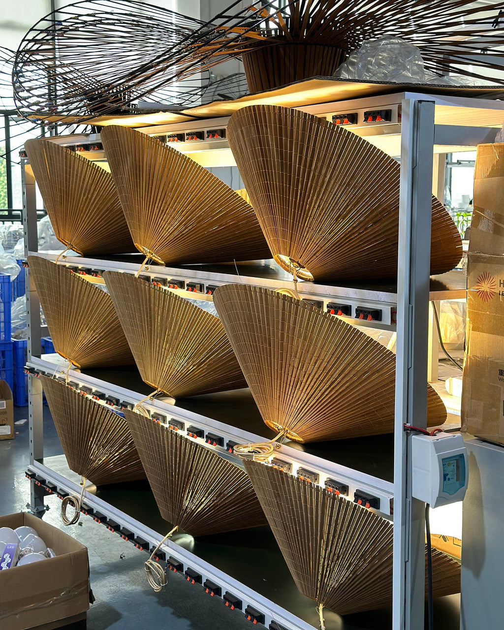 Smilow Bamboo Pendant Lamp — product view 21