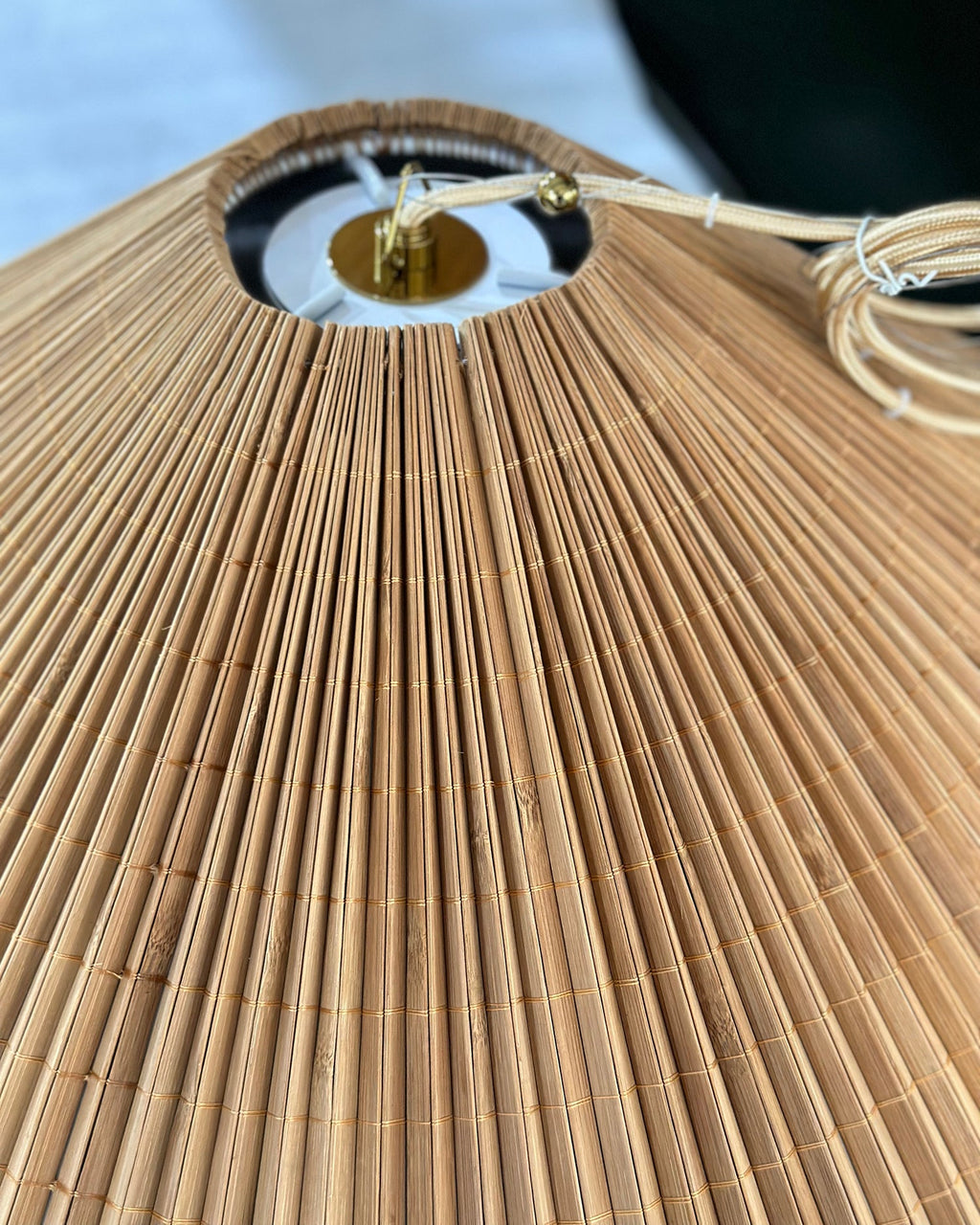 Smilow Bamboo Pendant Lamp — product view 24
