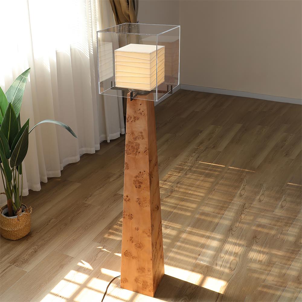 Kayne Glass Floor Lamp — product view 2