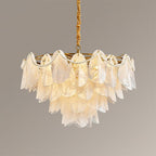 Lunaria Glass Chandelier — product view 4