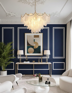 Lunaria Glass Chandelier — product view 12