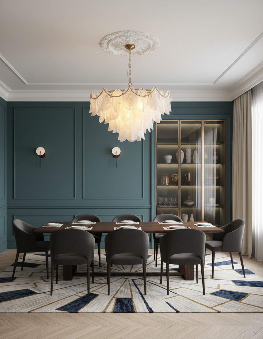 Lunaria Glass Chandelier — product view 13