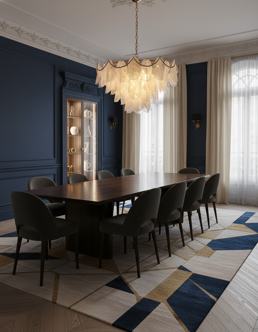 Lunaria Glass Chandelier — product view 14