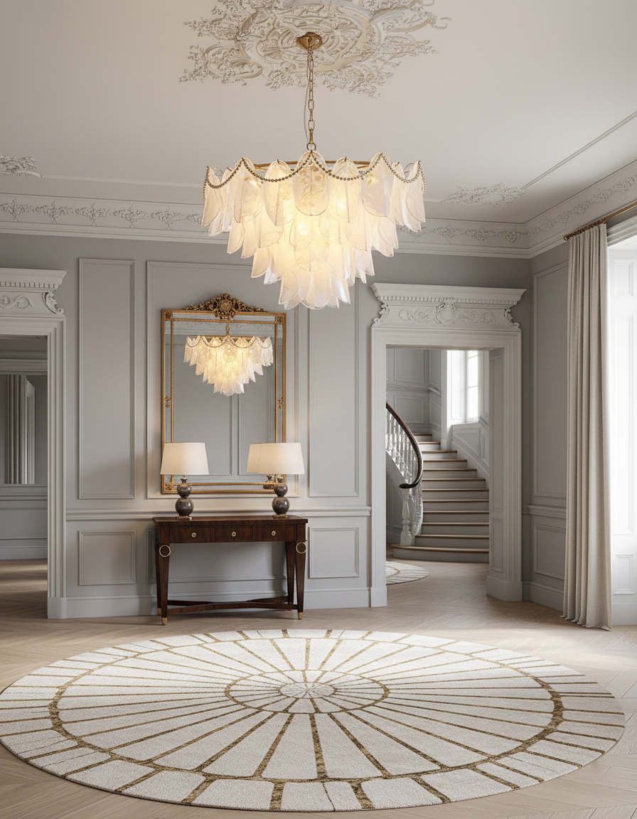 Lunaria Glass Chandelier — product view 15