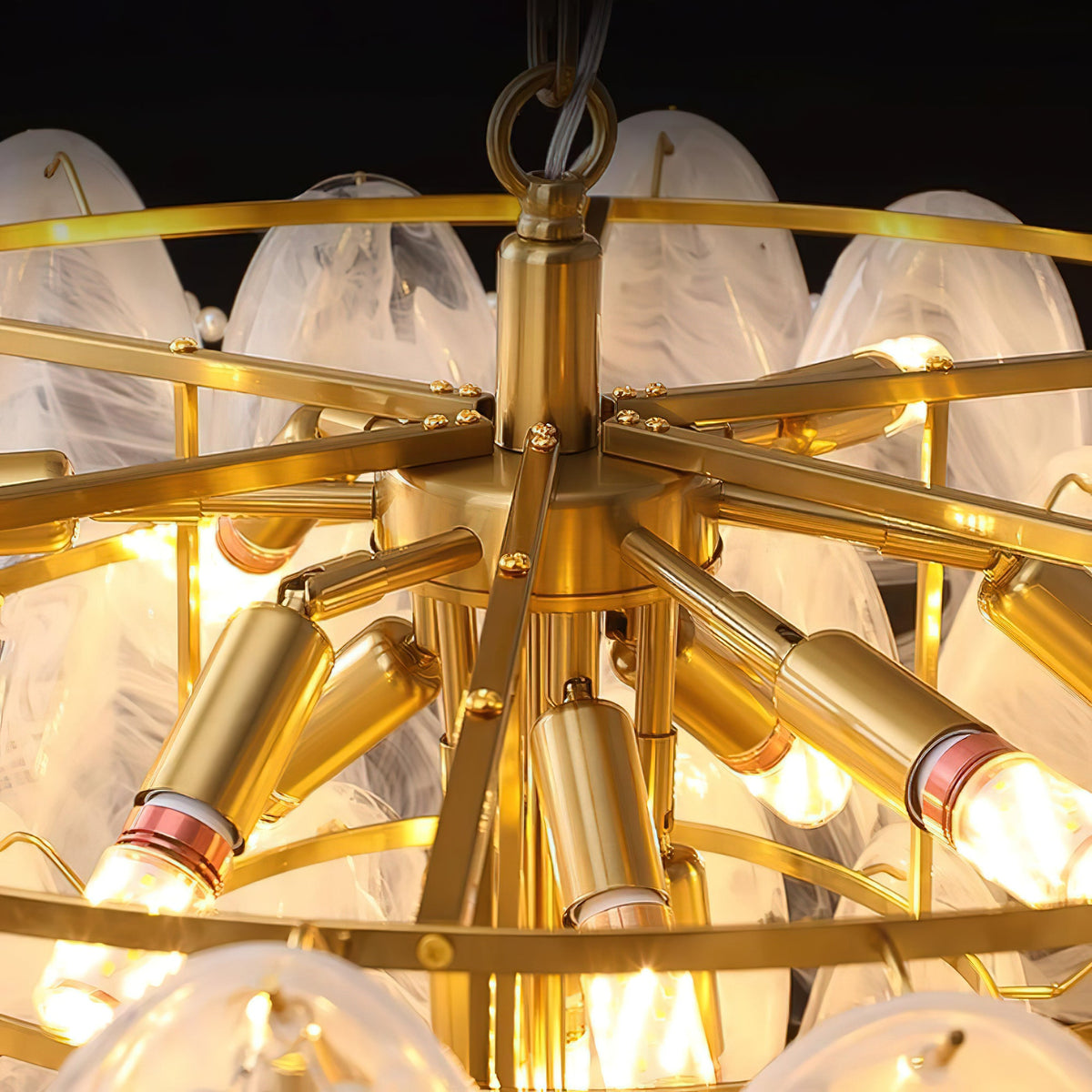 Lunaria Glass Chandelier — product view 30
