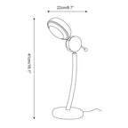 Boyes Metal Table Lamp — product view 5