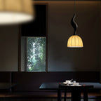 Solia Wooden Wood Pendant Lamp — product view 3