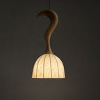 Solia Wooden Wood Pendant Lamp — product view 4
