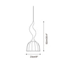 Solia Wooden Wood Pendant Lamp — product view 7
