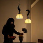Solia Wooden Wood Pendant Lamp — product view 25
