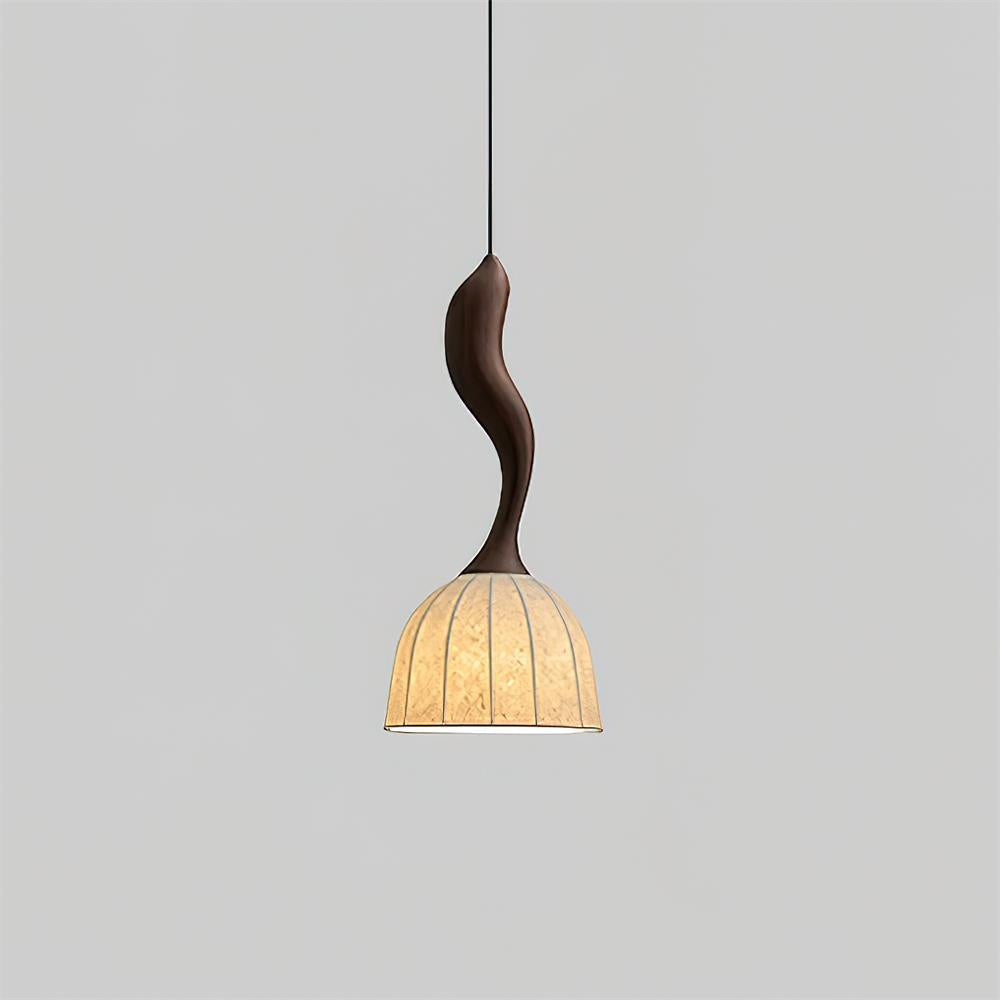 Solia Wooden Wood Pendant Lamp — product view 33