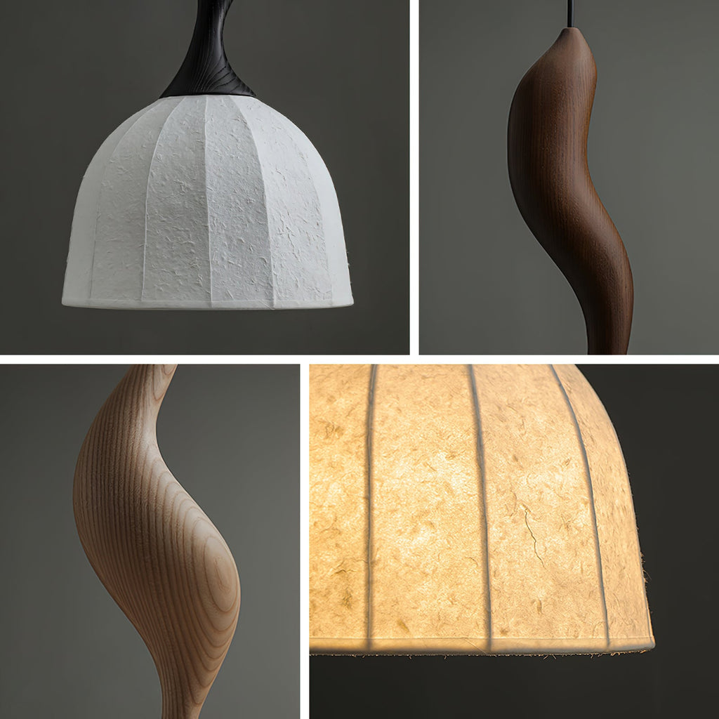 Solia Wooden Wood Pendant Lamp — product view 37