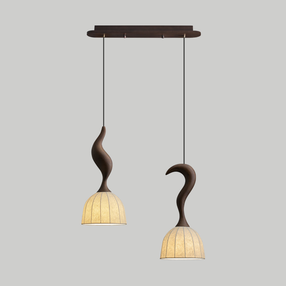 Solia Wooden Wood Pendant Lamp — product view 38