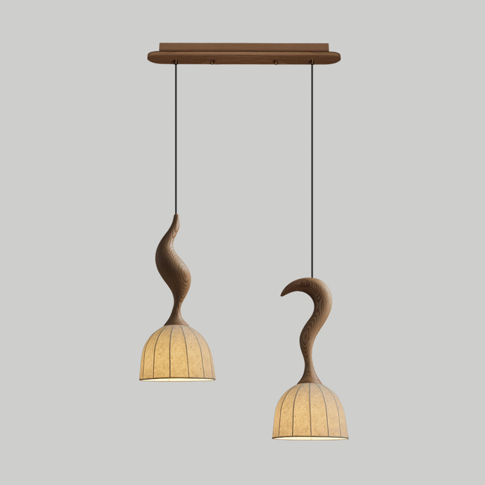 Solia Wooden Wood Pendant Lamp — product view 40