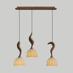 Solia Wooden Wood Pendant Lamp — product view 42