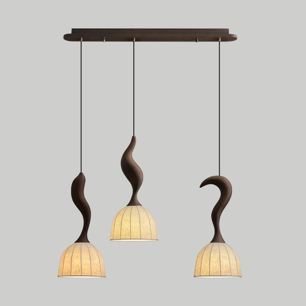 Solia Wooden Wood Pendant Lamp — product view 43