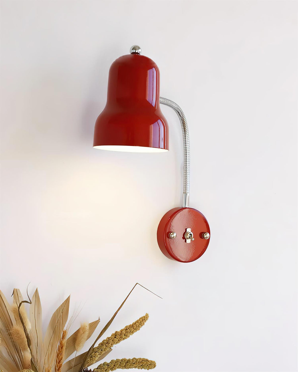 Red Diana Metal Wall Lamp — product view 9