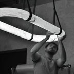 Kurve Alabaster Chandelier — product view 3