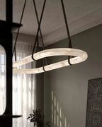Kurve Alabaster Chandelier — product view 4