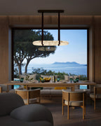 Kurve Alabaster Chandelier — product view 7