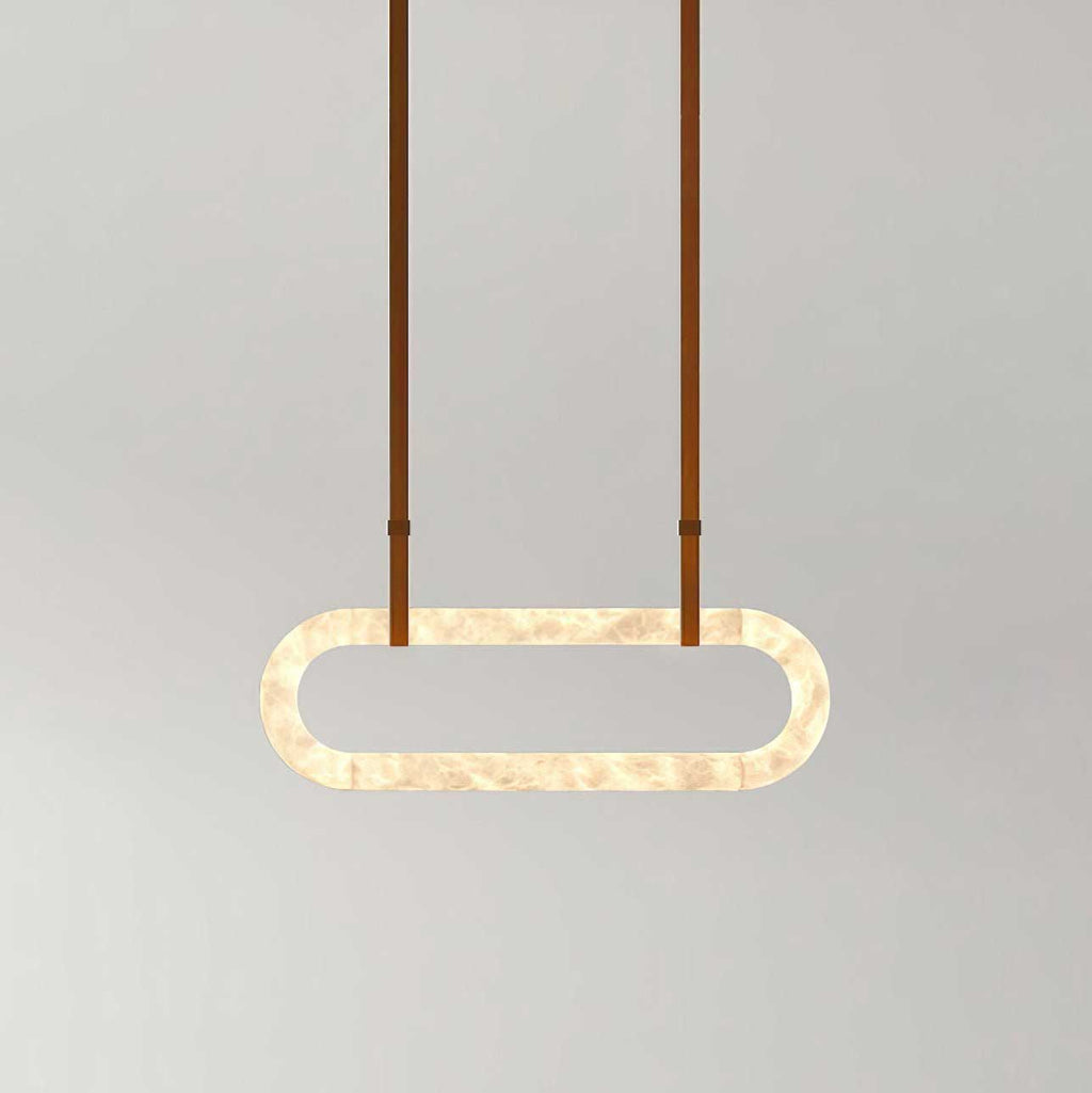 Kurve Alabaster Chandelier — product view 12