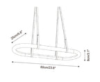 Kurve Alabaster Chandelier — product detail 15