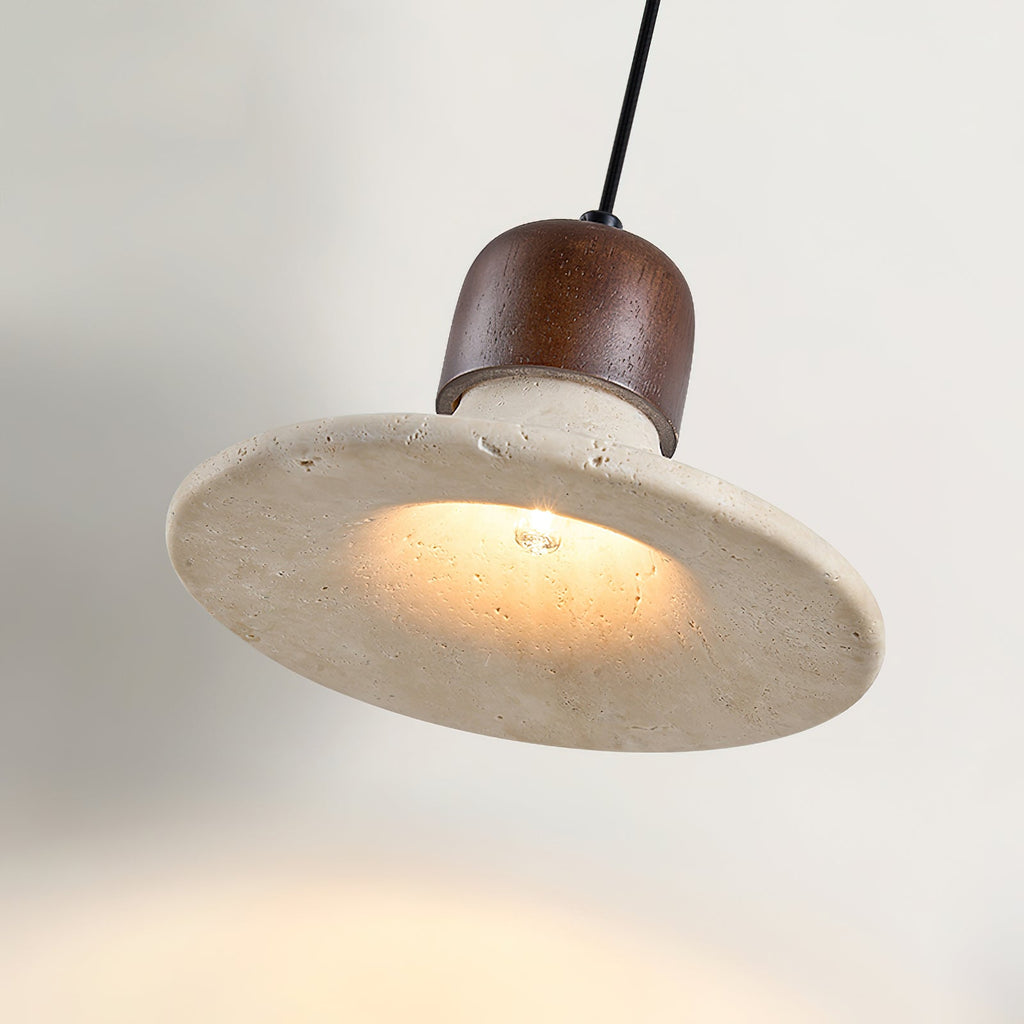 Kairi Travertine Pendant Lamp — product view 3